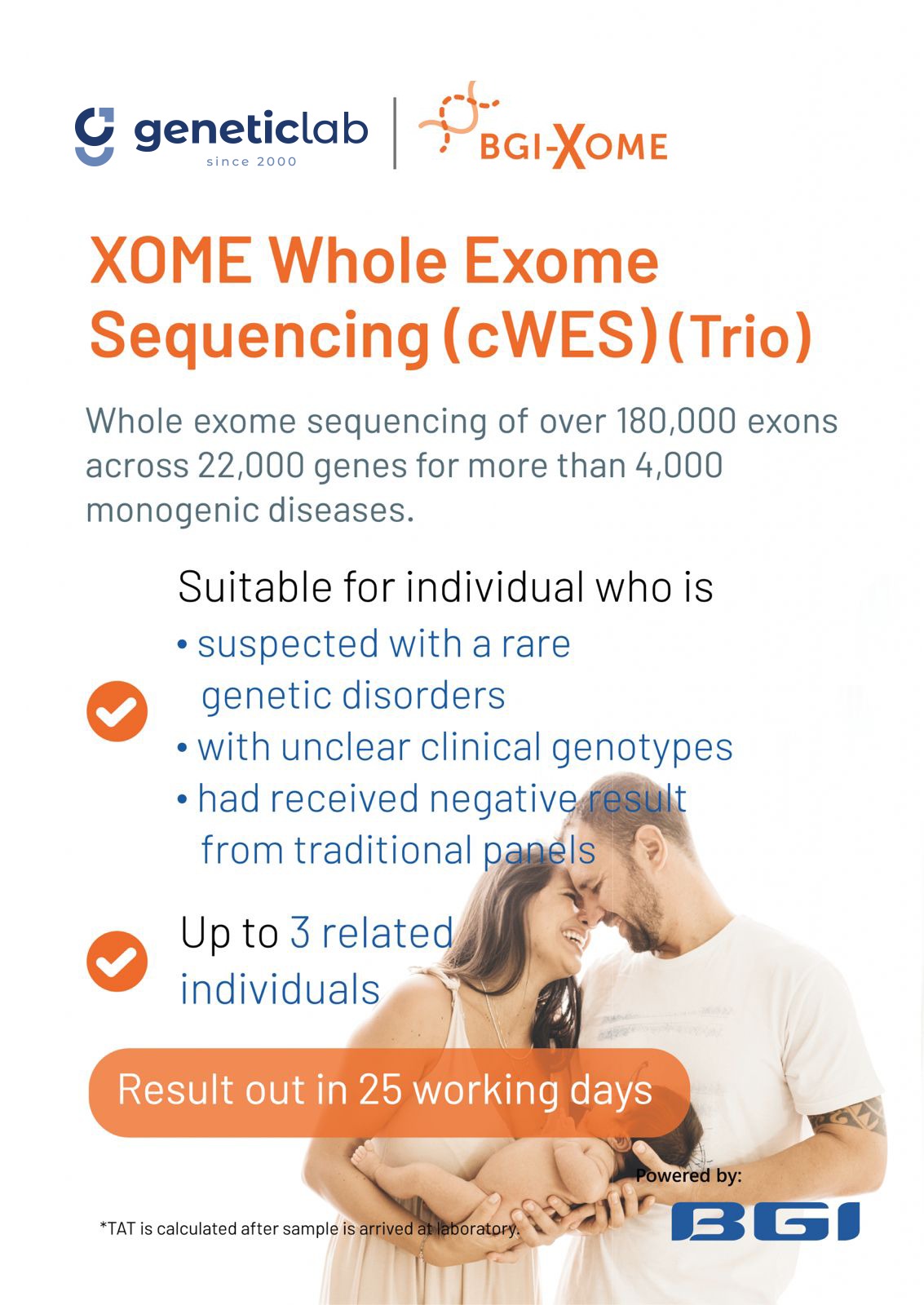 Whole Exome Sequencing (cWES Trio)